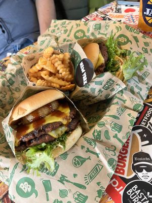 New York & Double Texas  at Bastard Burgers in Helsinki