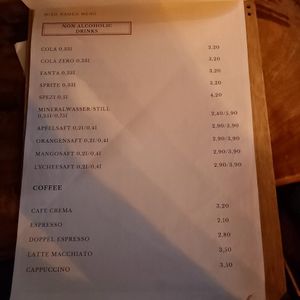 Menu at Miso Ramen in Halle