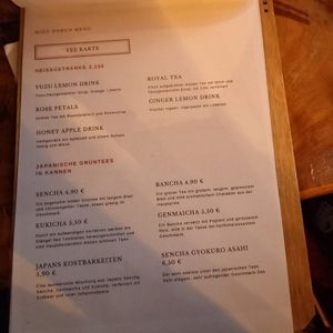 Menu at Miso Ramen in Halle