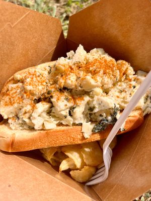 Lobster Roll at Sweet Trail Cafe in Bloomfield