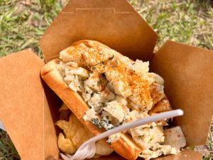 Lobster Roll at Sweet Trail Cafe in Bloomfield