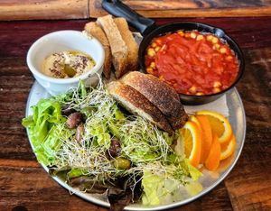 Vegan Shakshuka Platter for Two at Amanita in Lancaster
