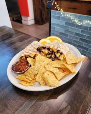 Vegan Breakfast Burrito at Amanita in Lancaster