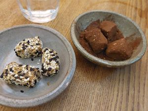 Vegan desserts at Bubala - Soho in London