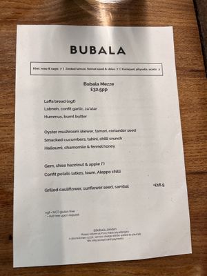   at Bubala - Soho in London