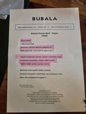  at Bubala - Soho in London