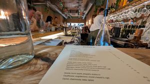 Are at the bar at Bubala - Soho in London