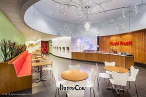 My photo of their cool interior! at Tutti Frutti Frozen Yogurt in Mount Pleasant