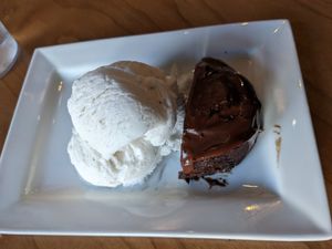CHOCOCADO CAKE A LA MODE at Veg Head in Lansing
