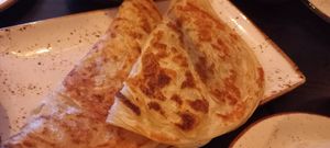 Parantha bread at Copper Ceylon in Bromley