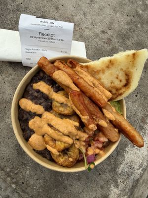   at Pabellon Venezuelan Food in South East London