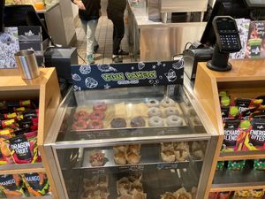 Vegan donuts at Juice Generation - Times Square in New York City