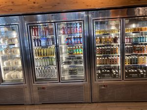 Fridge with grab&go items at Juice Generation - Times Square in New York City