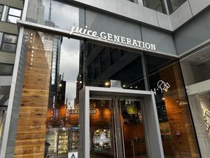   at Juice Generation - Times Square in New York City