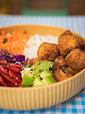 BOWL ORIENTAL: at Misky Veggie in Piura