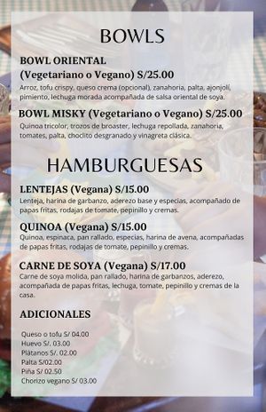  at Misky Veggie in Piura