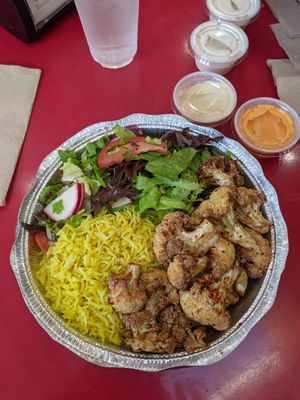 Cauliflower Platter at Cravingrill in Fort Bragg