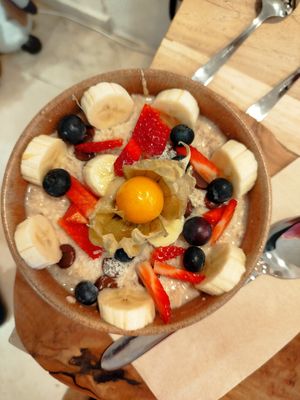 Porridge de avena at NAIOH in Salou