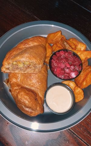 pastry pie   at Universal Studios - Leaky Cauldron in Orlando