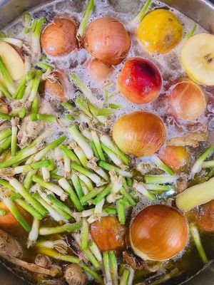 Vegetarian Pho Broth (vegan friendly) at Viet-Nomz in Winter Park