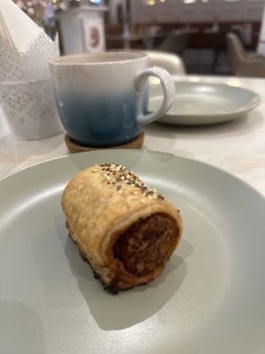 Plant based sausage rollls  at Unicorn Noms in Janabiyah