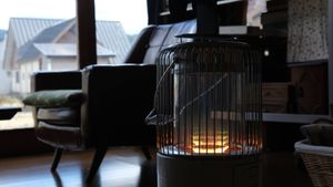 heater at kirkas kevat - キルカスケバト in Odate