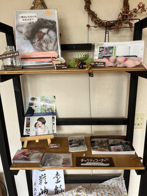 Cat Rescue Charity Corner at kirkas kevat - キルカスケバト in Odate