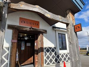 Front of shop at Siesta in Hirakawa