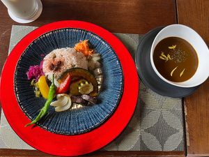 Vegan European Curry Lunch at Siesta in Hirakawa