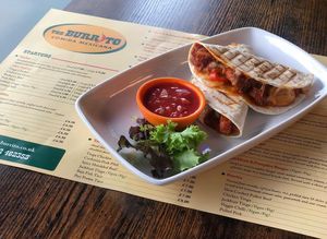 Quesadilla  at The Burrito - Comida Mexicana in Southend-on-sea