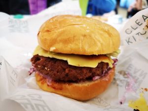 Bbq Burger at Clean Kitchen Club - Battersea Power Station in South West London