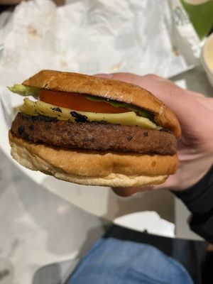 BBQ Cheeze Burger  at Clean Kitchen Club - Battersea Power Station in South West London