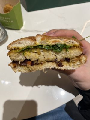 Katsu Clean Burger  at Clean Kitchen Club - Battersea Power Station in South West London