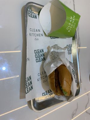 Chick’n Mayo  at Clean Kitchen Club - Battersea Power Station in South West London