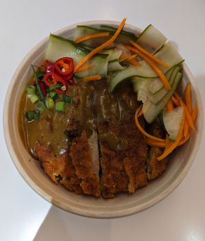 Katsu Chick's Bowl at Clean Kitchen Club - Battersea Power Station in South West London