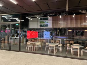 Closed at 6:30pm. No opening hours listed on premises    at Clean Kitchen Club - Battersea Power Station in South West London