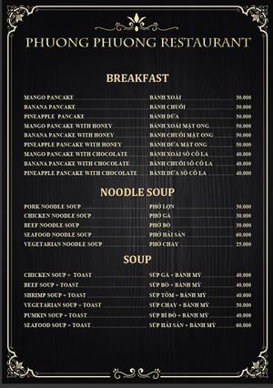  at Phuong Phuong Restaurant in Cat Ba