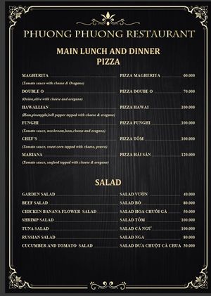  at Phuong Phuong Restaurant in Cat Ba