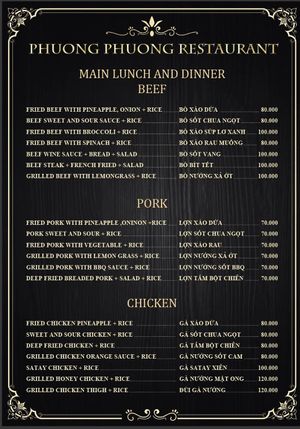  at Phuong Phuong Restaurant in Cat Ba