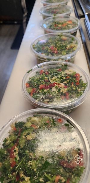 Tabuleh  at Alaturco Gyro in Ballston Spa