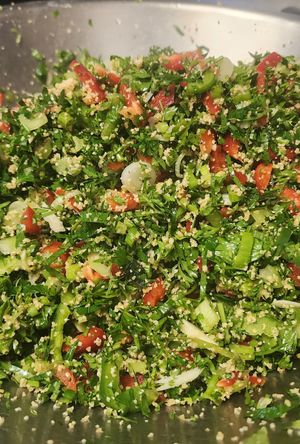 Vegan Tabuleh  at Alaturco Gyro in Ballston Spa