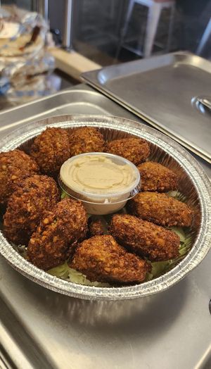 Falafels at Alaturco Gyro in Ballston Spa