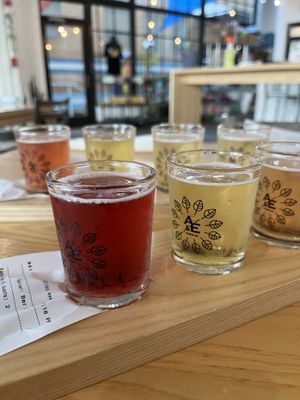 Cider flights!   at Ash & Elm Cider Co in Indianapolis