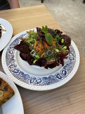 Couscous salad with mint dressing   at Ti's Café in Minheim