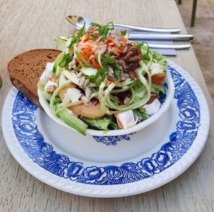 Vorspeisensalat at Ti's Café in Minheim