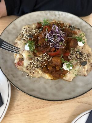 Chili sin Carne  at Ti's Café in Minheim