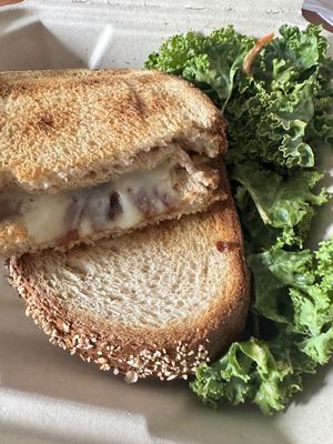 Vegan grilled cheese   at Green Bliss - the Cafe in Fullerton