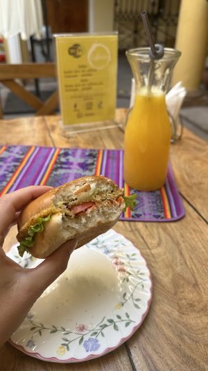   at Caffeccio Express in Sucre