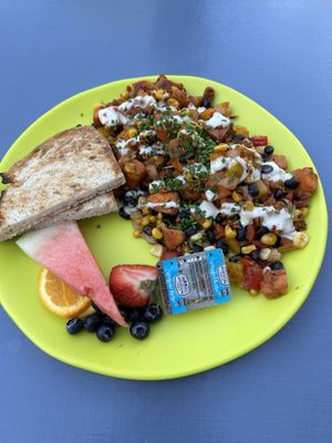 Vegan Hash  at Sip  in Ephraim