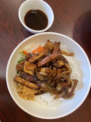 Vegan vermicelli   at Mr Pho in Merced